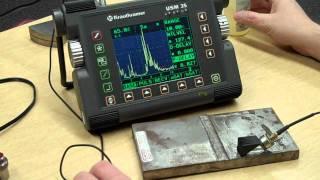 Shear Wave Distance Calibration IIW Block