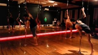 Kyra's poleography class!