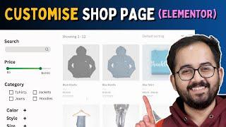 Easily Customise Shop Page with Elementor (2024)