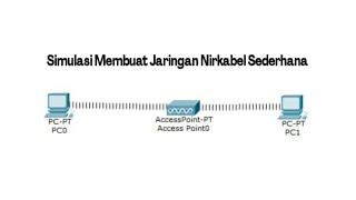 Simulasi Membuat Jaringan Nirkabel Sederhana