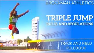 TRIPLE JUMP RULES AND REGULATIONS