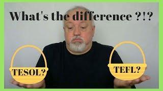 Difference Between TESOL and TEFL - Business English Success
