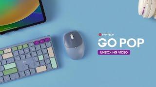 Unboxing Keyboard & Mouse Wireless Kerja yang super Eye Catching | Fantech GO POP SERIES WK895