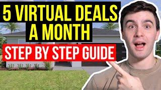 Virtual Wholesaling 5 Deals a Month! (Step by Step Breakdown) | Flip with Rick