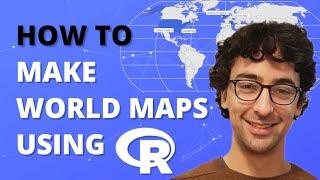 Make beautiful world maps in RStudio | R programming