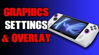 ROG Ally Z1 Where Is & How To Run & Launch AMD Graphics Driver Settings App To Access AFMF & Overlay