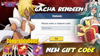 GACHA RENDEEM 2X : NEW CODE GIFT : BLEACH ETERNAL SOUL