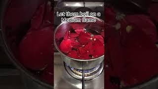 How To Make Rose Water At Home | Rose Petals | DIY Homemade Rose Water #youtubeshorts #rose