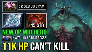 WTF 100% CAN'T STOP Wind Waker OC 11K HP Raid Boss Max Strength 2 Sec CD Undying Dota 2