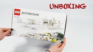 Lego Architecture Studio Set 21050 Unboxing