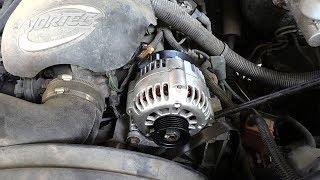 Alternator Change on Avalanche, Tahoe & Suburban 00-05..Easy!