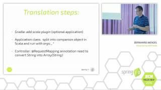 Using Spring with Scala - Bernhard Wenzel @ Spring I/O 2016