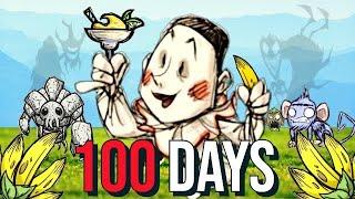 Can I Survive 100 DAYS Using ONLY BANANAS? - Don't Starve Together