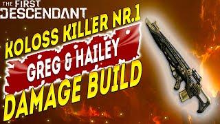 Bester GREG + Hailey Koloss Build - Kolosse unter 10 sek. - The First Descendant