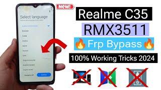 Realme C35 Frp Bypass ! how frp bypass realme c35 | realme c35  frp 2024 | new security update 2nd !