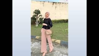 Ide Outfit Bawahan Warna Dusty Pink