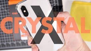 A quick look at the iPhone X Spigen Liquid Crystal Case