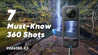 Insta360 X3 - 7 Must-Know Shots for Next-Level Footage (ft. Lincolas)