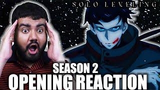 LISA IS BACK AT IT AGAIN! | Solo Leveling Season 2 Opening Reaction