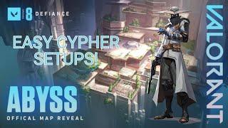 Best Cypher Setups on Abyss | Valorant Guides