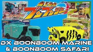 DX Boonboom Marine & Boonboom Safari Review - Bakuage Sentai Boonboomger