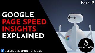 SEO Guru Underground - Google Page Speed Insights