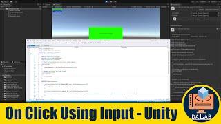 Unity - Invoke On Click and Pointer Events Using Input