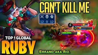 Can`t kill Me ?! Ruby Sidelane Monster [ Top 1 Global Ruby ] By Errand. aka Riz - Mobile Legend