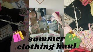 summer clothing haul