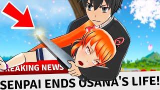 HELPING SENPAI END OSANA after her CONFESSION! the BEST Yandere Simulator Ending