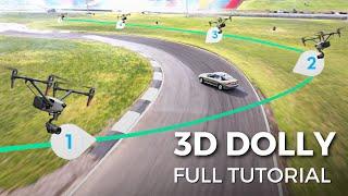 DJI Inspire 3 - 3D Dolly & Waypoint Pro FULL TUTORIAL
