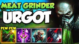 THIS URGOT BUILD TURNS YOUR HEALTHBAR TO DUST! (PRESS W AND WATCH THEM DIE)