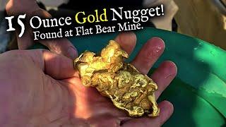 15 oz Gold Nugget found at Flat Bear Placer Mine. *Part 2 of 2*
