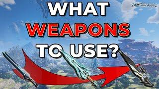 [PSO2:NGS] Weapon Progression Guide | Levels 1-70