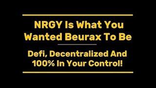 # NRGY Token!! #Defi, Decentralized, #Revolutionary !!