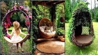 40 Modern & Unique Outdoor Swing Designs for Your Home & Garden | Creative Swing Ideas