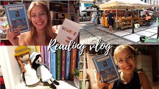 Noc w bibliotece, nowa fryzura i bookbeat  READING VLOG