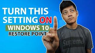 System restore Point Windows 10 | A Life Saving Feature Tutorial !!