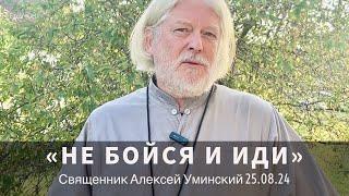 «Не бойся и иди» — проповедь прот. Алексея Уминского, 25.08.24