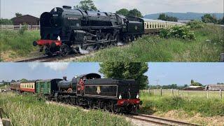 Gloucestershire Warwickshire railway 2022 Steam Gala