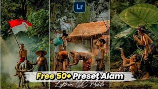 Free 50+ Preset Lightroom Alam | Nature Cinematic Presets | PRESET LIGHTROOM TERBARU 2023