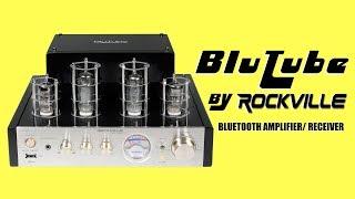 The Rockville BluTube Bluetooth Bookshelf Speaker Tube Amp / Receiver (Demo)