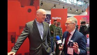 Electronic Specifier with the President of DigiKey at electronica 2024