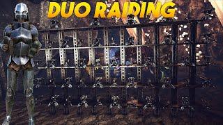 DUO Raiding A Secret Custom Cave For Huge LOOT - ARK