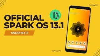 Official Spark OS 13.1 Android 13 | First Look | Full Review | Ft. Redmi note 5 Pro | Mr. Techky 