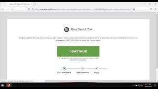 Easy Search Tool easysearchtool.com browser hijacker removal.