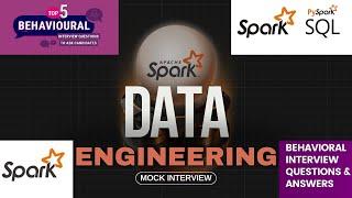 Data Engineering Interview | PySpark Questions | Manager behavioural questions