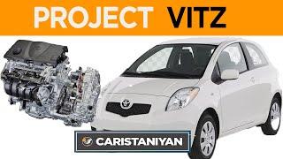 Project Vitz |  1000cc to 1300cc Engine Conversion | Part 1