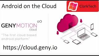 Genymotion on the Cloud: Run Android Emulators on the Cloud