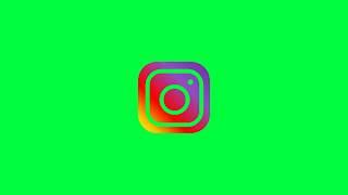 Instagram Logo Green Screen 2020 [Chroma Key]